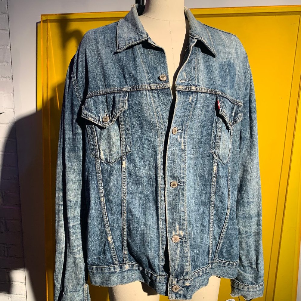 Vintage Distressed Levi's Denim Jacket